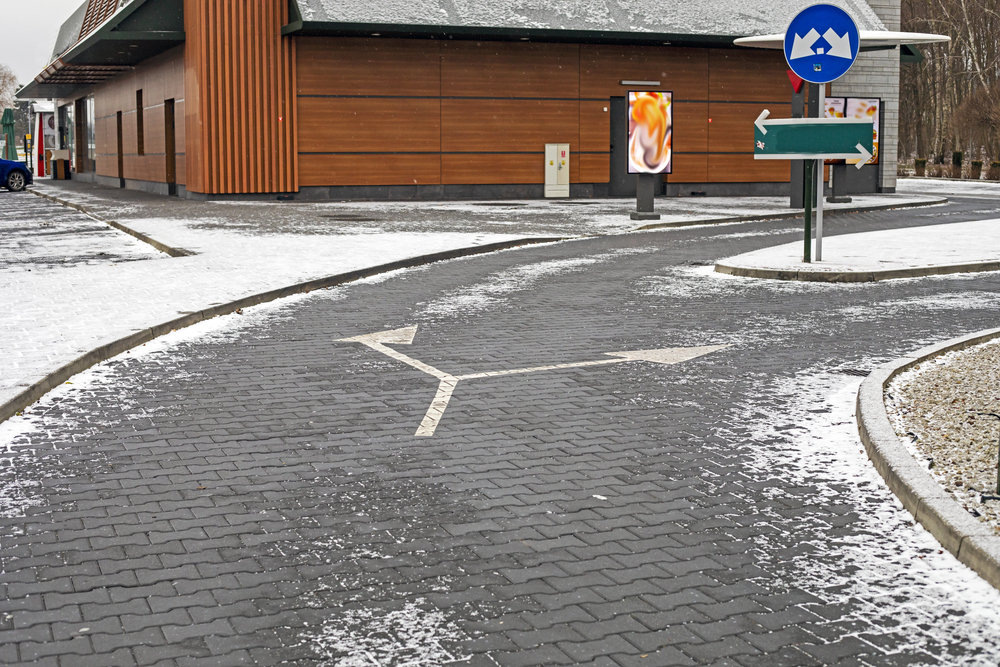 Sichere Fahrt auf Landstraße